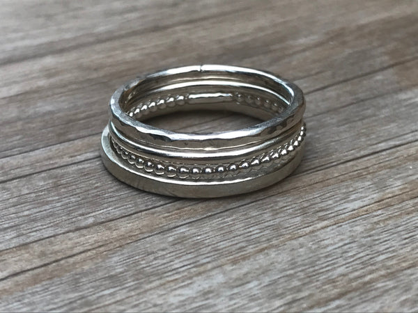 Silver Stacking Rings Workshop -  Saturday 24th February 2024