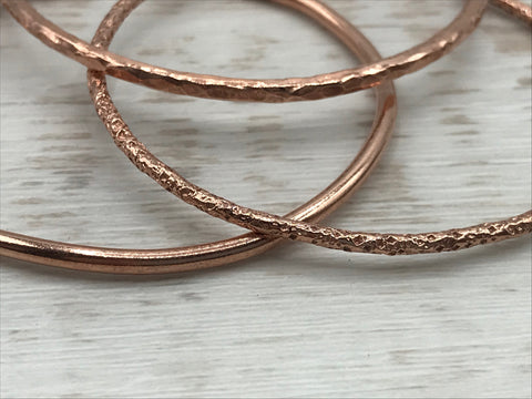 Copper Stacking Bangle