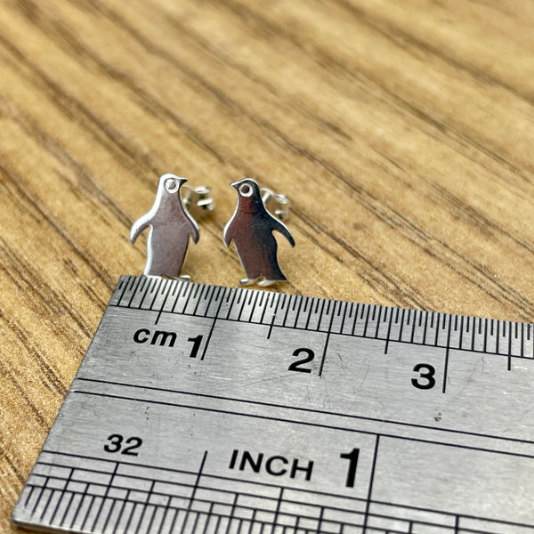 Penguin Stud Earrings