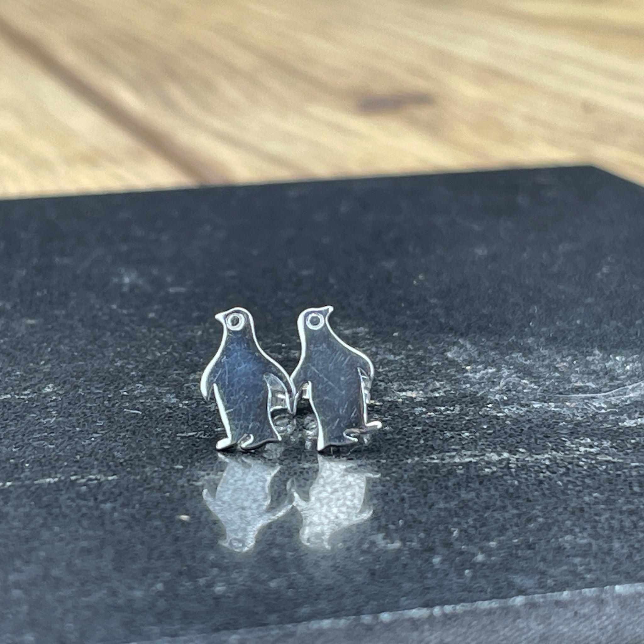 Penguin Stud Earrings