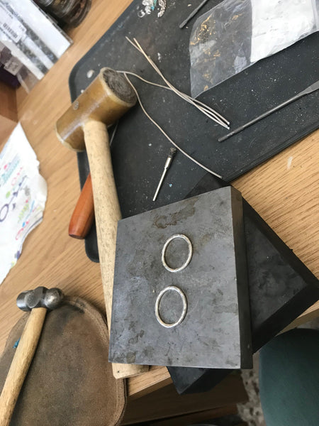 Silver Stacking Rings Workshop