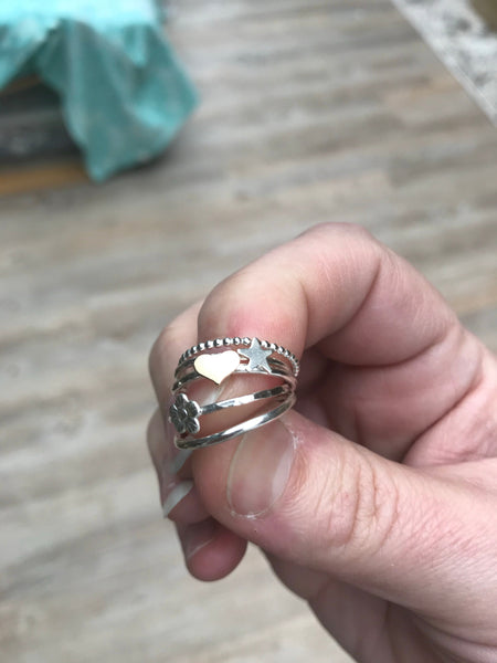 Silver Stacking Rings Workshop