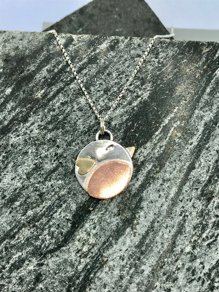 Sterling Silver Robin Necklace